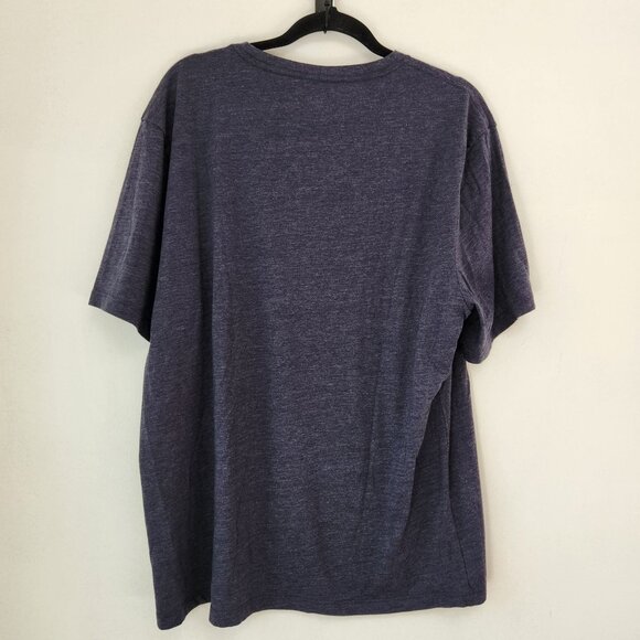 Fair Harbor Classic Tee Navy Blue T-Shirt Shirt BCI Cotton Comfy Men's 2X - Picture 2 of 6